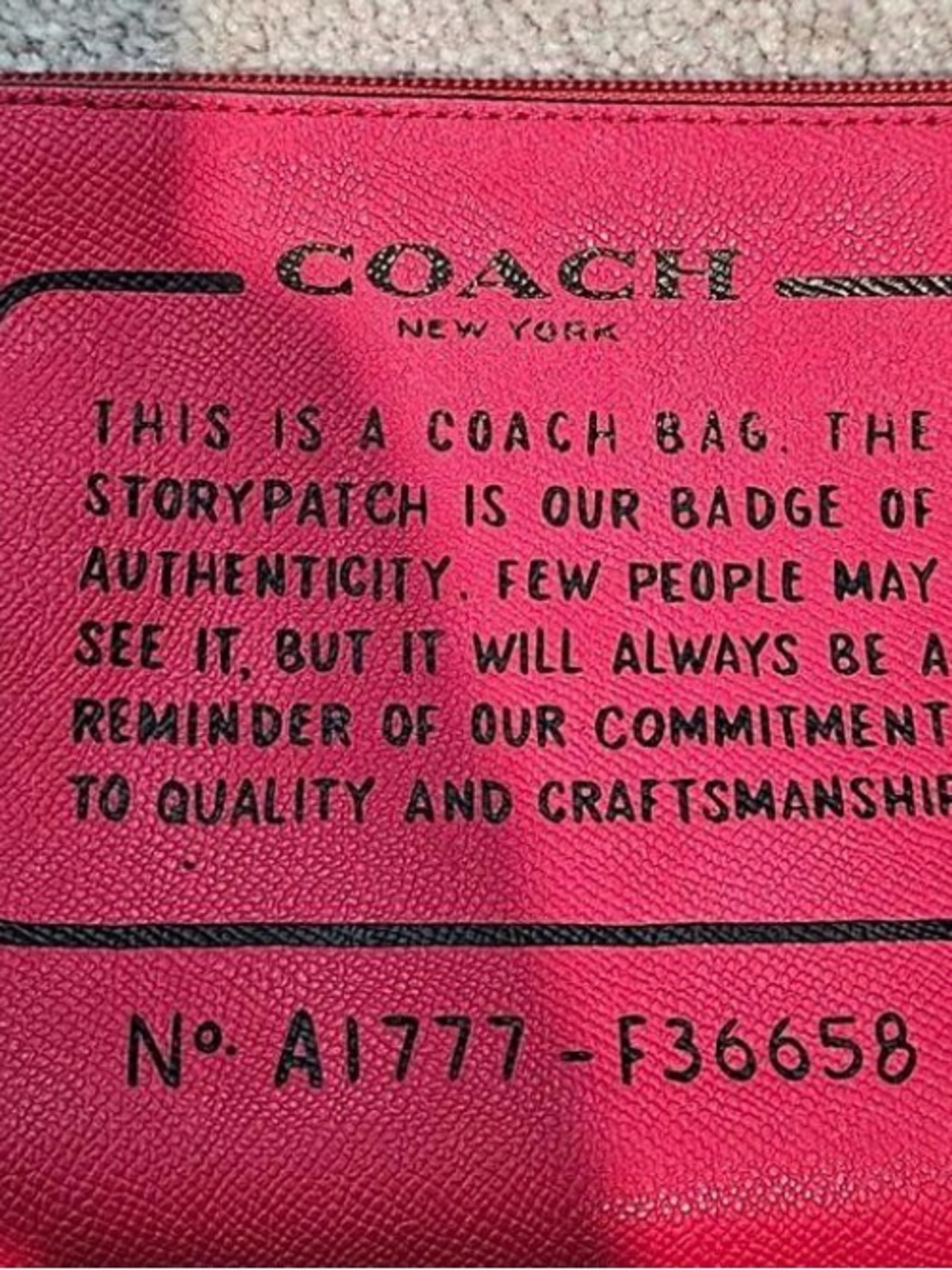 Stunning Coach City Tote F36658 Red Crossgrain Leather + Matching Wristlet